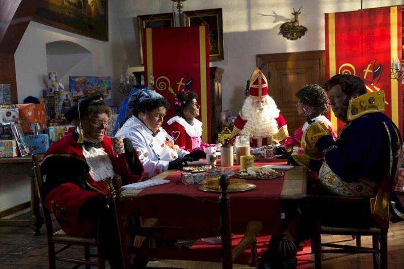 background Sinterklaas en de Vlucht door de Lucht