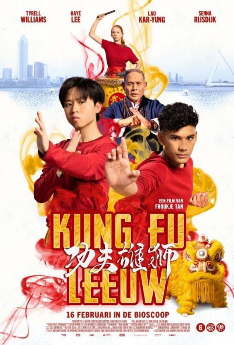 background Kung Fu Leeuw