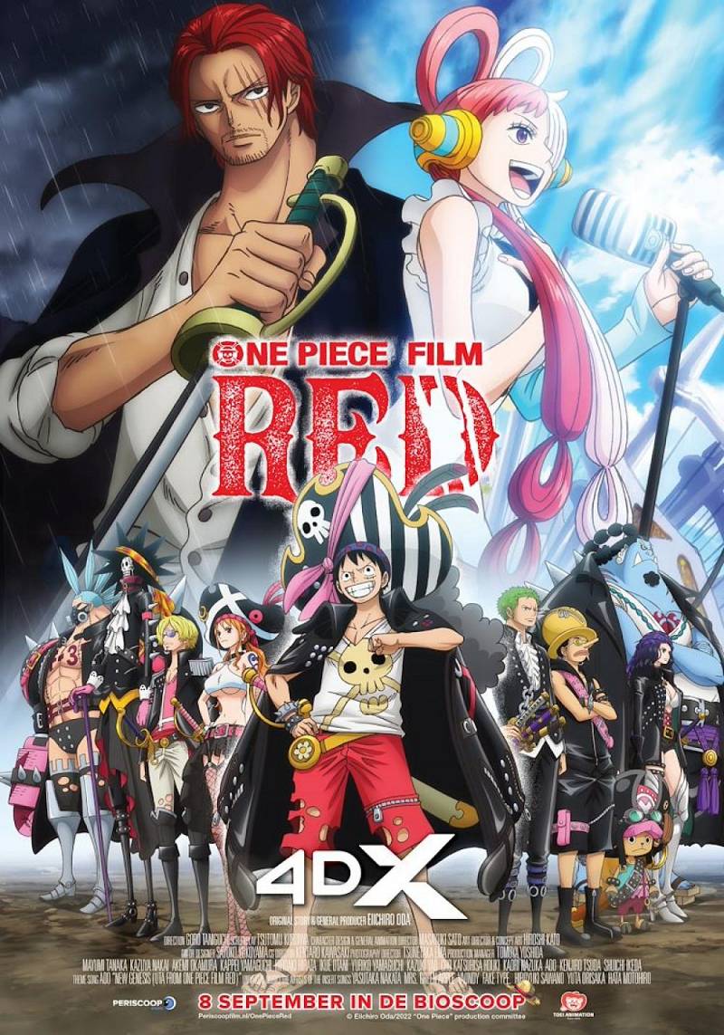 One Piece Film: Red kijken? Stream of download makkelijk via 