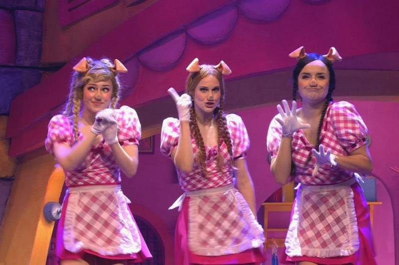 background De 3 Biggetjes: De Musical met K3