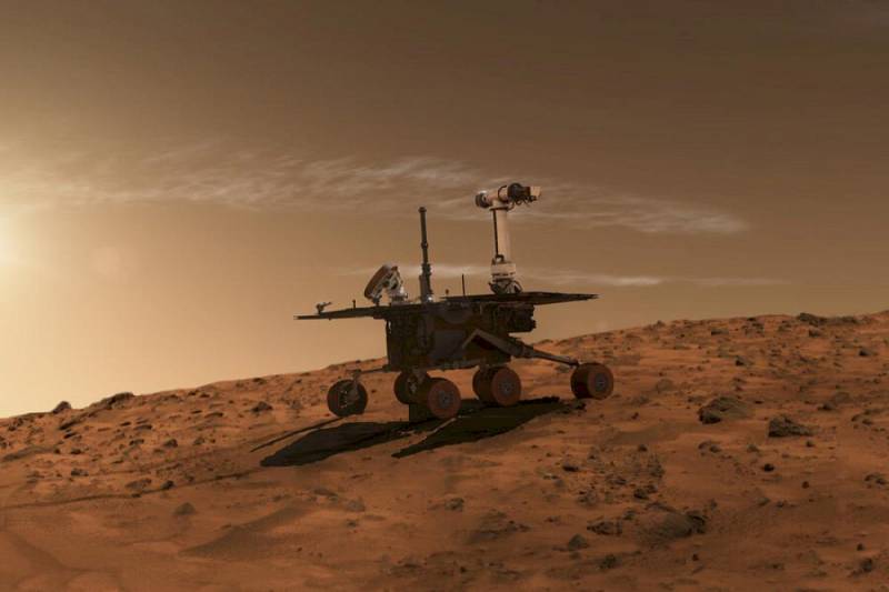 background Expedition Mars: Spirit And Opportunity
