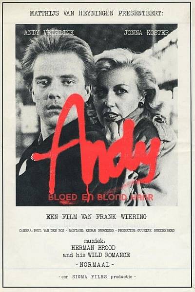 Andy, bloed en blond haar