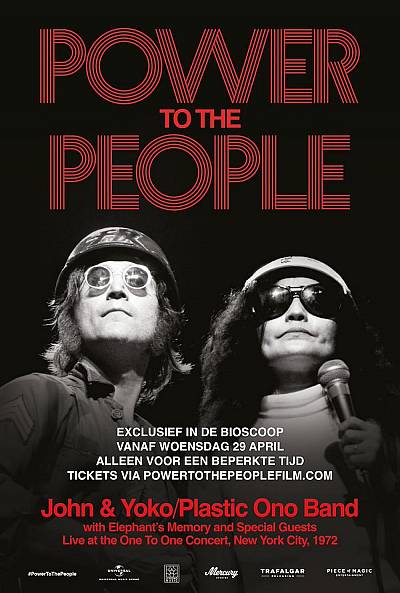 background Power To The People: John & Yoko Live in NYC