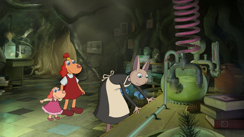 background Lotte op zoek naar de draken