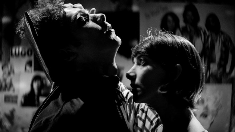 background A Girl Walks Home Alone at Night