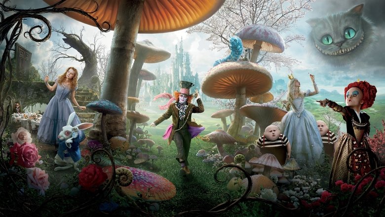 background Alice in Wonderland (NL)