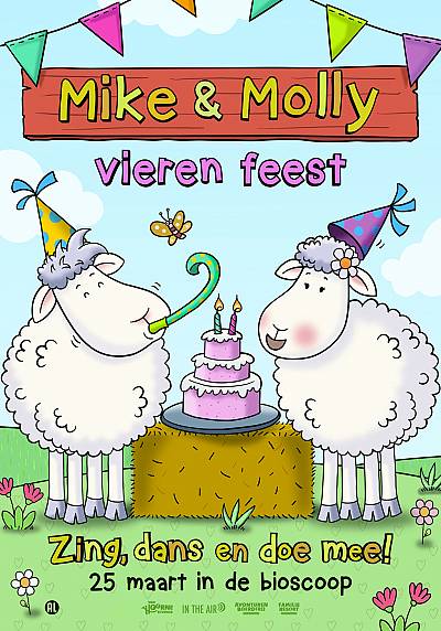 background Mike & Molly vieren feest