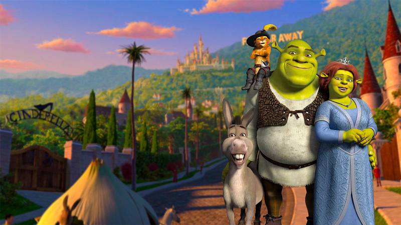 background Shrek 2