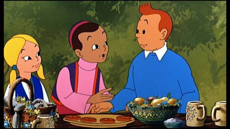 background Tintin and the Lake of Sharks