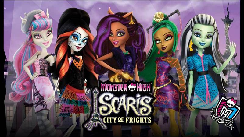 background Monster High: Scaris, City of Frights