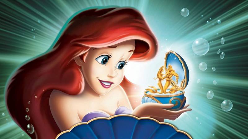 background De kleine zeemeermin: Ariel begint