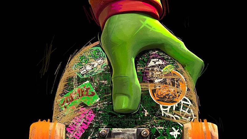 background Ninja Turtles: Totale Chaos