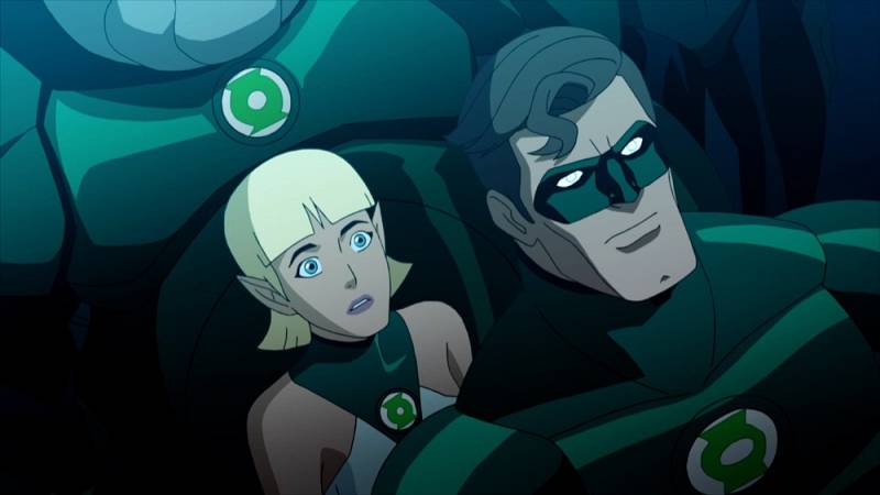 background Green Lantern: Emerald Knights