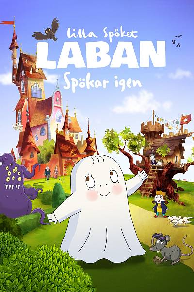 Het kleine spookje Laban spookt weer rond