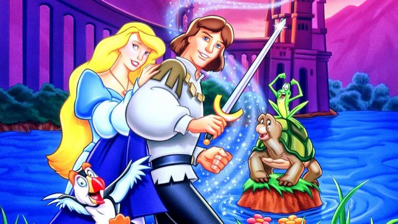 background Swan Princess