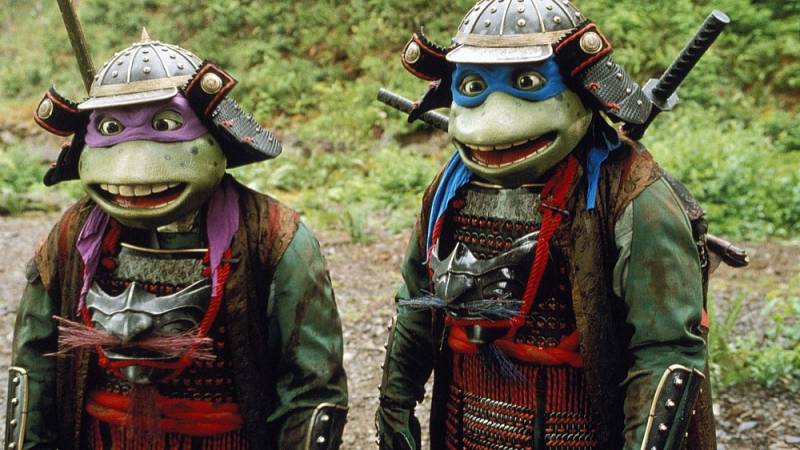 background Teenage Mutant Ninja Turtles III