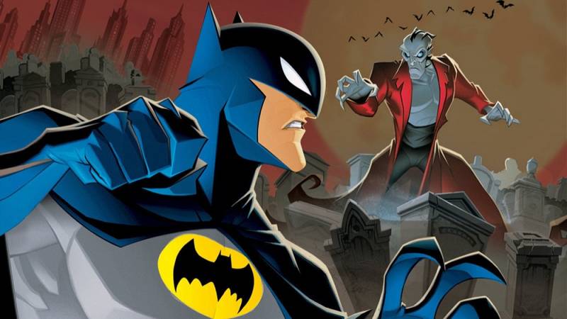 background The Batman vs Dracula