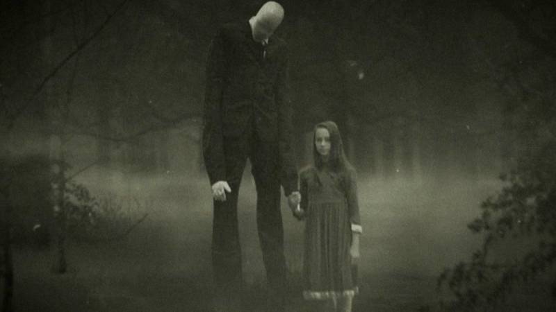 background Slender Man
