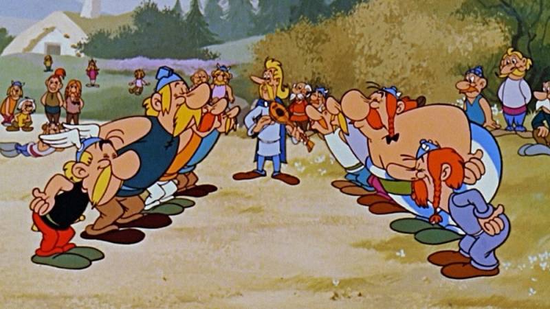 background Asterix the Gaul
