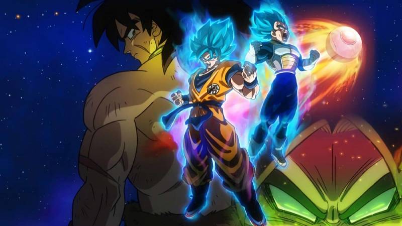 background Dragon Ball Super: Broly
