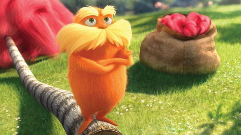 background Dr. Seuss' The Lorax (NL)