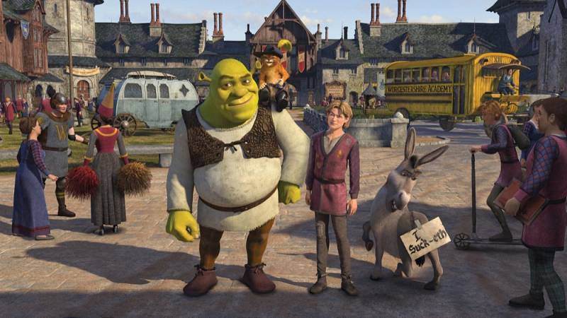 background Shrek the Third
