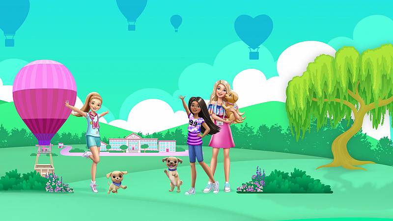 background Barbie & Stacie to the Rescue