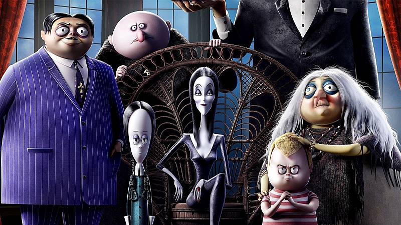 background The Addams Family op avontuur