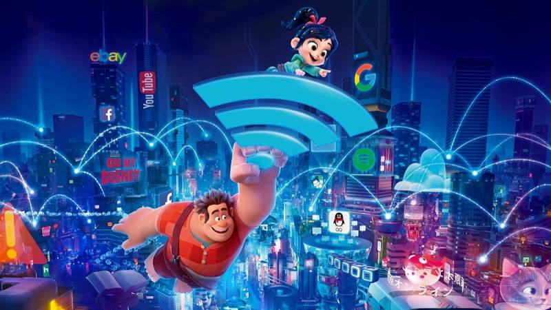 background Ralph Breaks The Internet (NL)