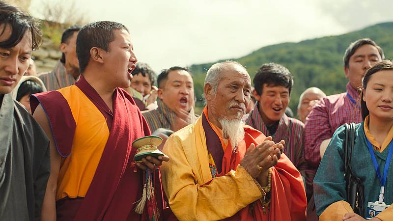 background The Monk and the Gun