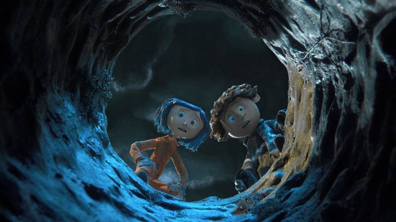 background Coraline en de geheime deur