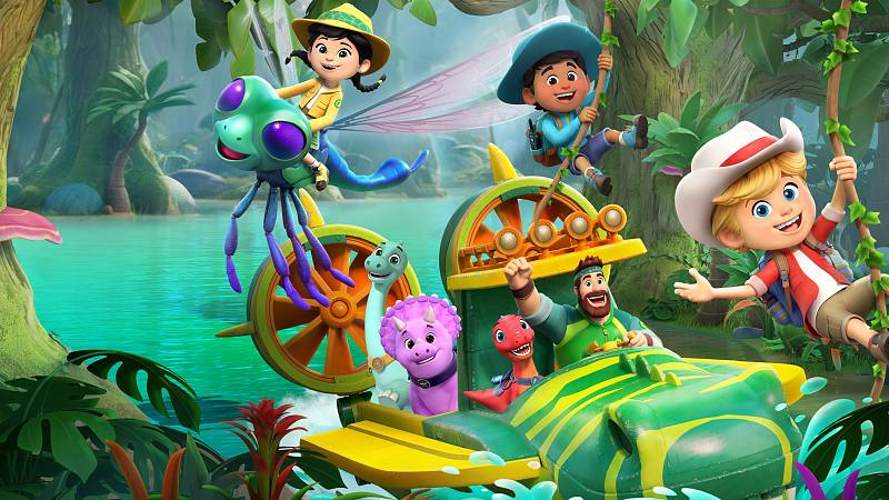 background Dino Ranch: Island Explorers