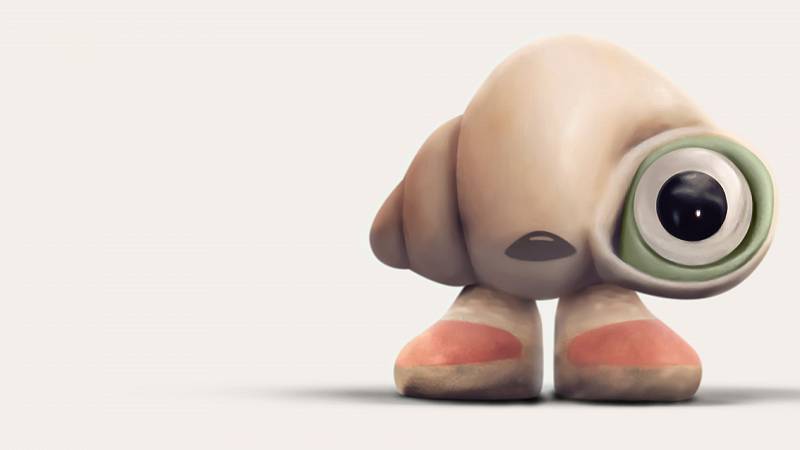 background Marcel the Shell with Shoes On