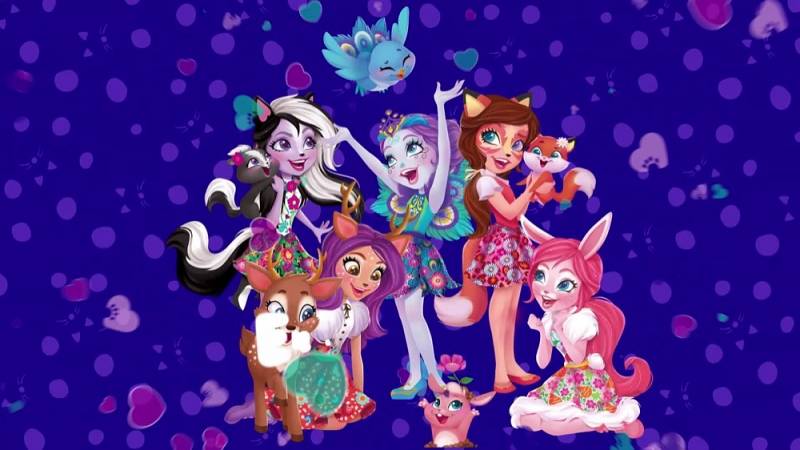 background Enchantimals: Op Zoek Naar een Thuis