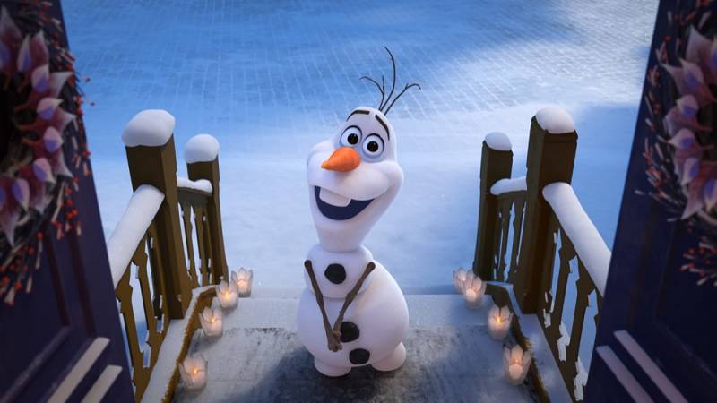 background Olaf's Frozen Adventure
