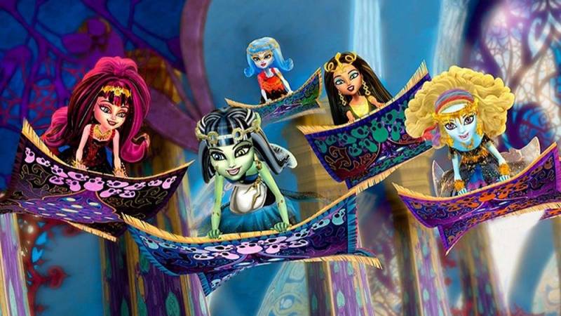 background Monster High: 13 wensen