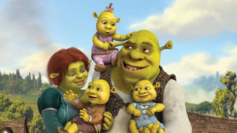 background Shrek voor eeuwig en altijd