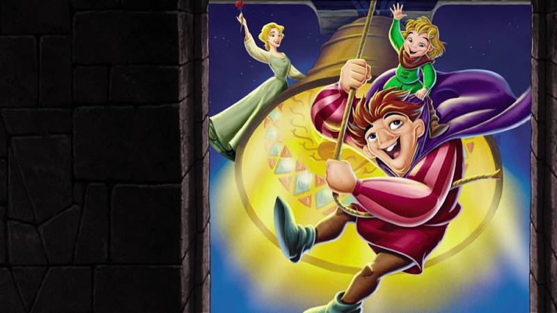 background De klokkenluider van de Notre Dame II