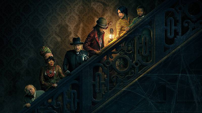 background Haunted Mansion
