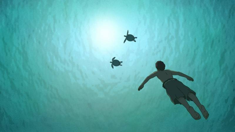 background The Red Turtle