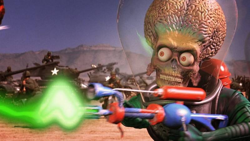 background Mars Attacks!