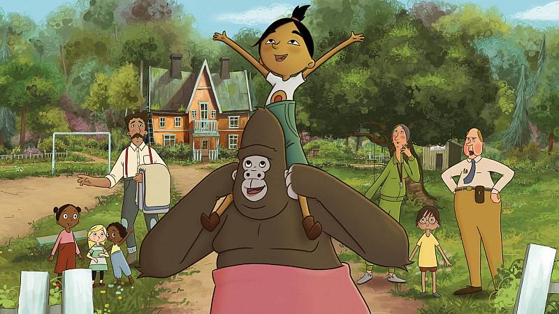 background Mijn moeder is een Gorilla