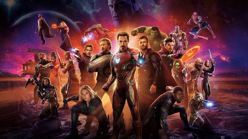 background Avengers: Infinity War