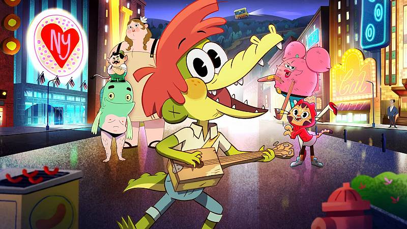 background Arlo the Alligator Boy