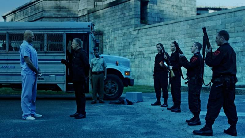 background Brawl in Cell Block 99