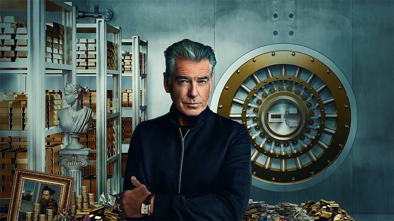 background History's Greatest Heists with Pierce Brosnan