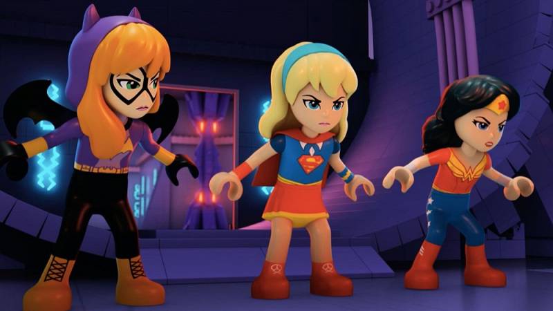 background LEGO DC Super Hero Girls: Brain Drain
