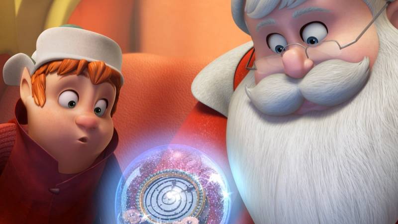 background Saving Santa