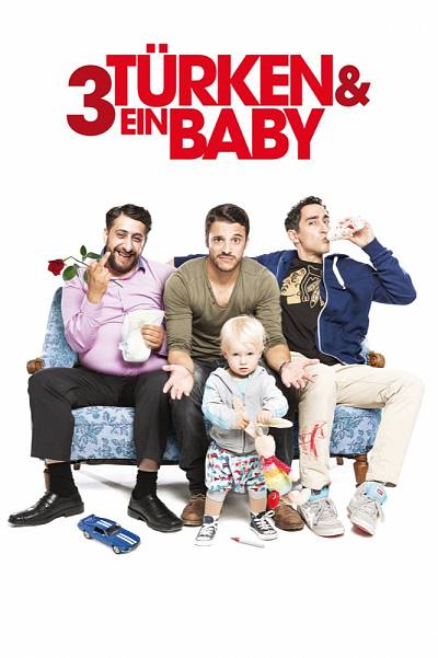 3 Türken und 1 Baby