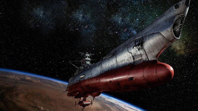 background Space Battleship Yamato